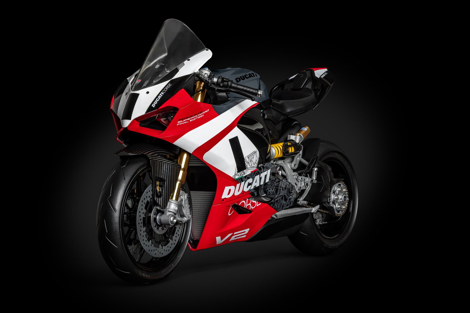 1:4-scale Ducati Panigale V2 model.