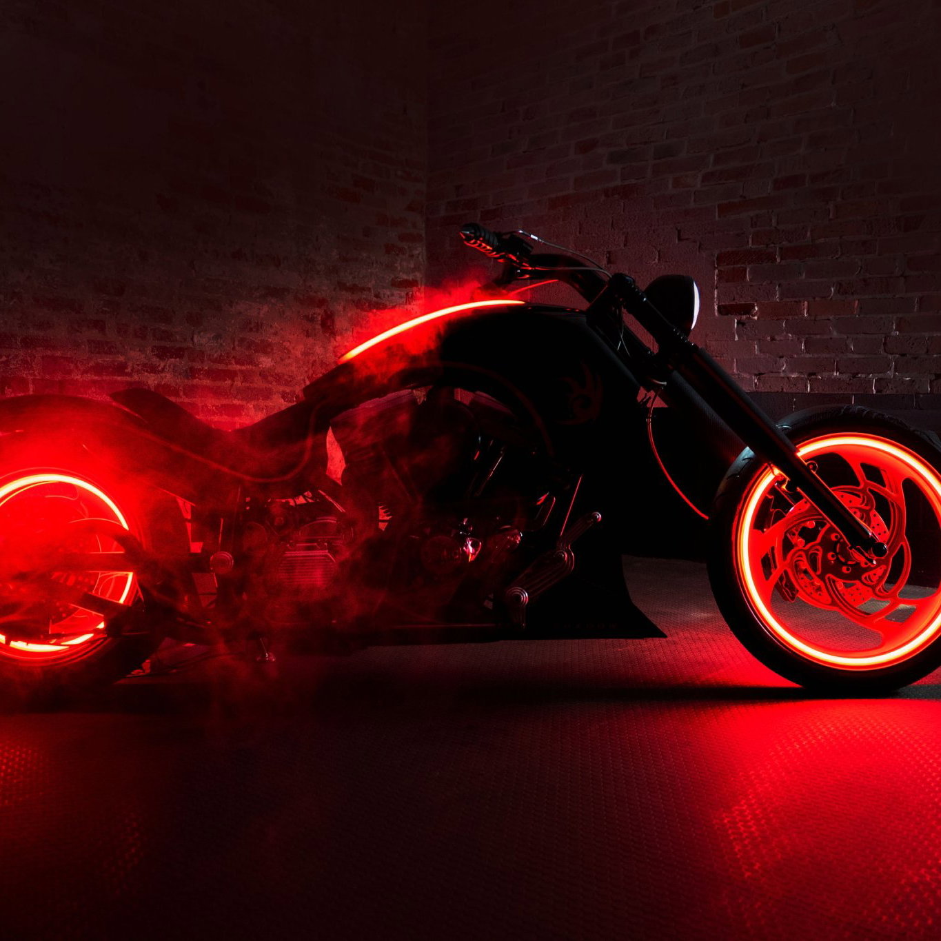 Sonic the Hedgehog-inspired motorcycle. Credit: Bonhams.