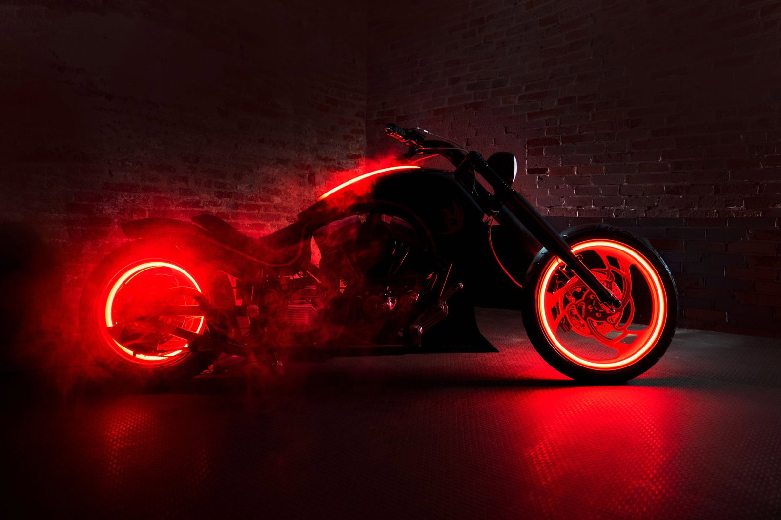 Sonic the Hedgehog-inspired motorcycle. Credit: Bonhams.