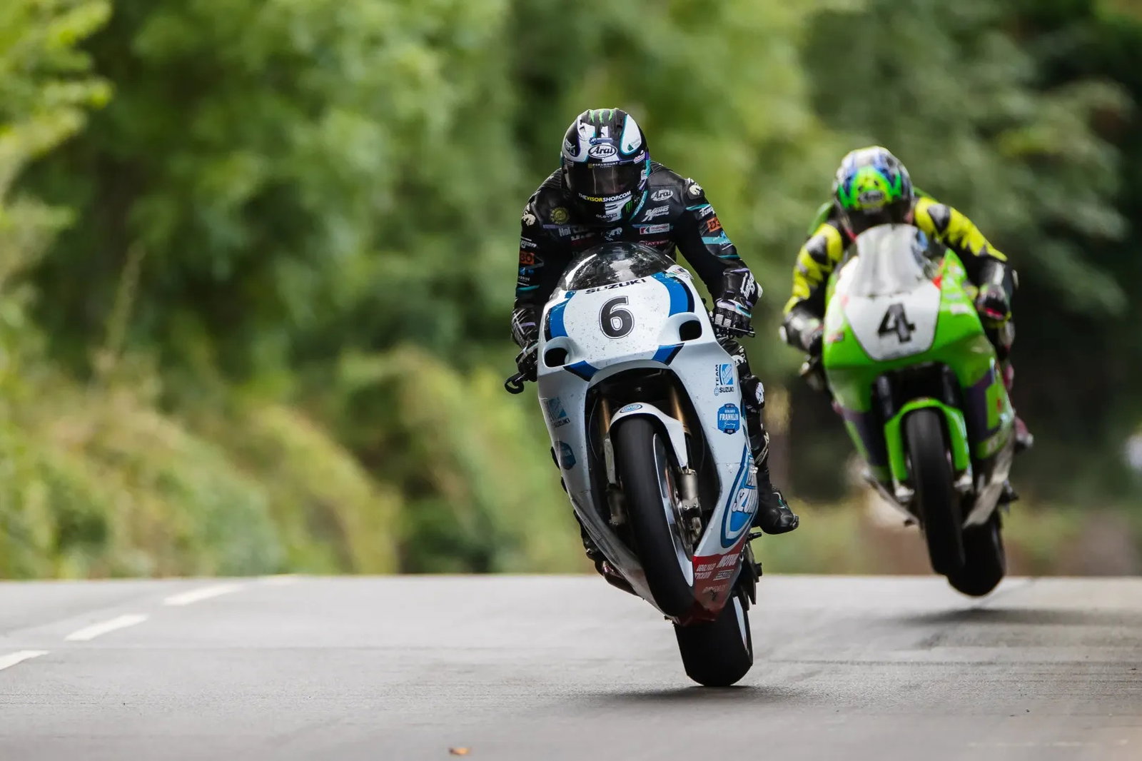 Michael Dunlop racing at the Classic TT. Credit: Isle of Man TT.