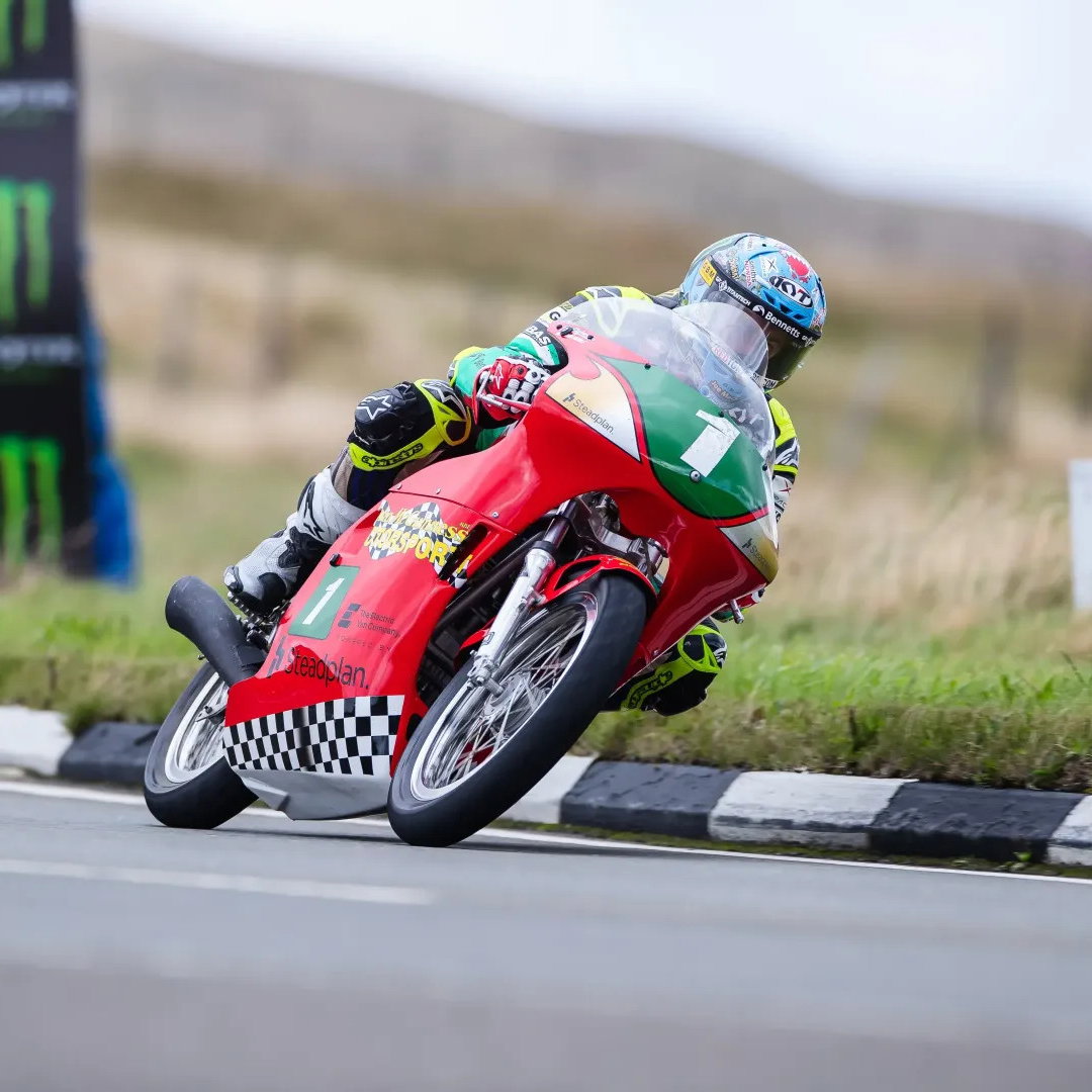 John McGuinness at the Classic TT. Credit: Isle of Man TT.