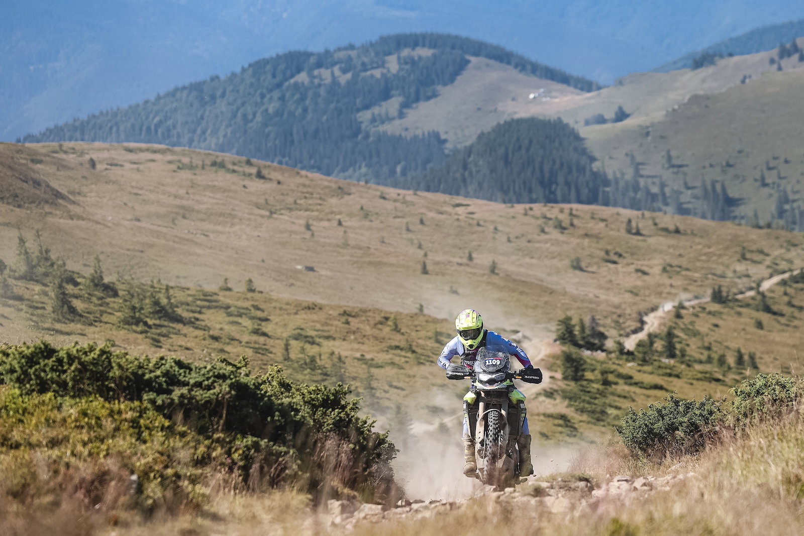 Ivan Cervantes riding in Red Bull Romaniacs