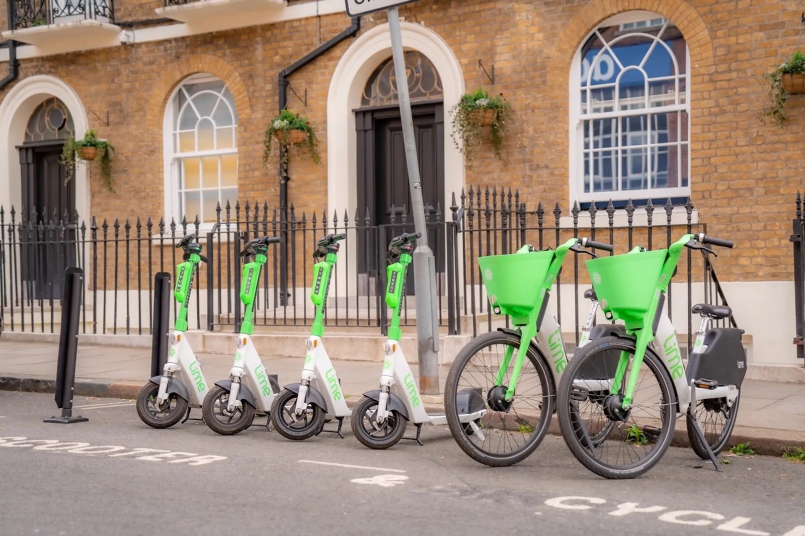 Lime bicycles and e-scooters | Image: Lime Micromobility