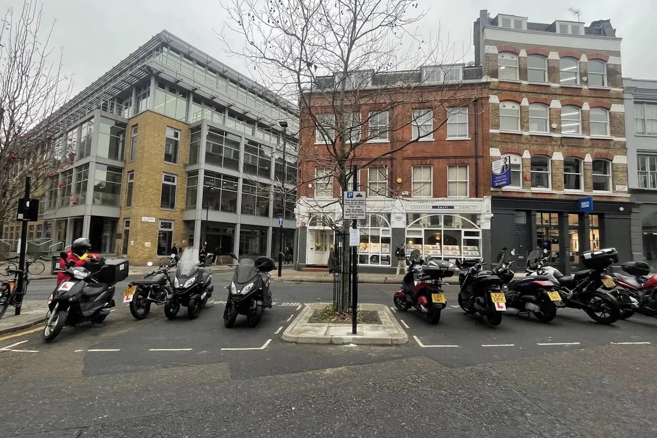 Motorcycle Parking Bays, London