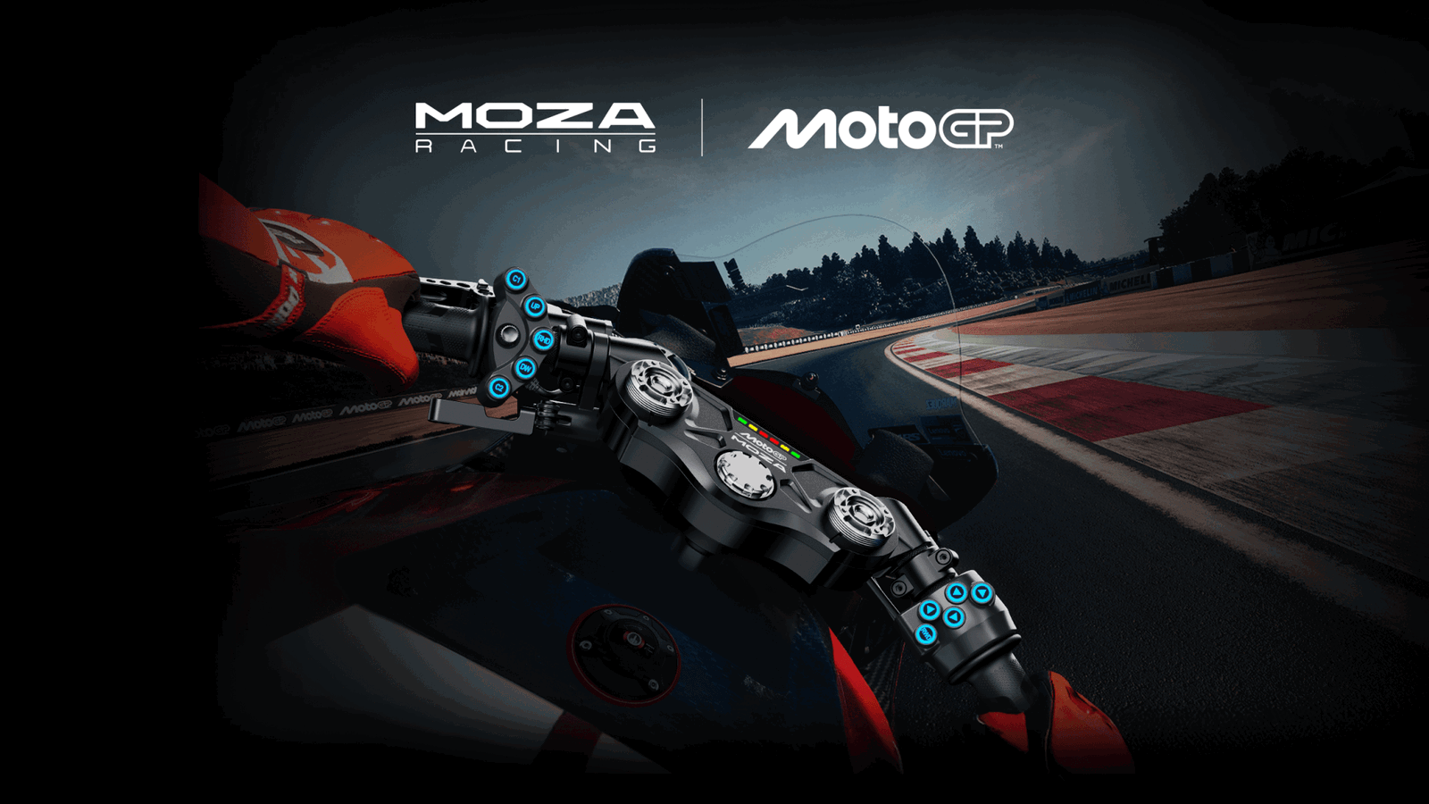 Moza Racing officially licensed MotoGP gaming controller