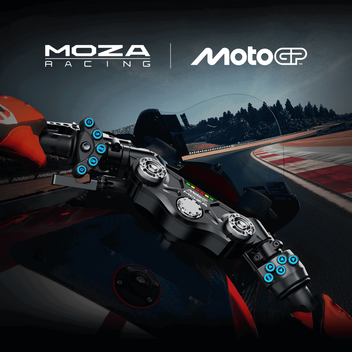 Moza Racing officially licensed MotoGP gaming controller
