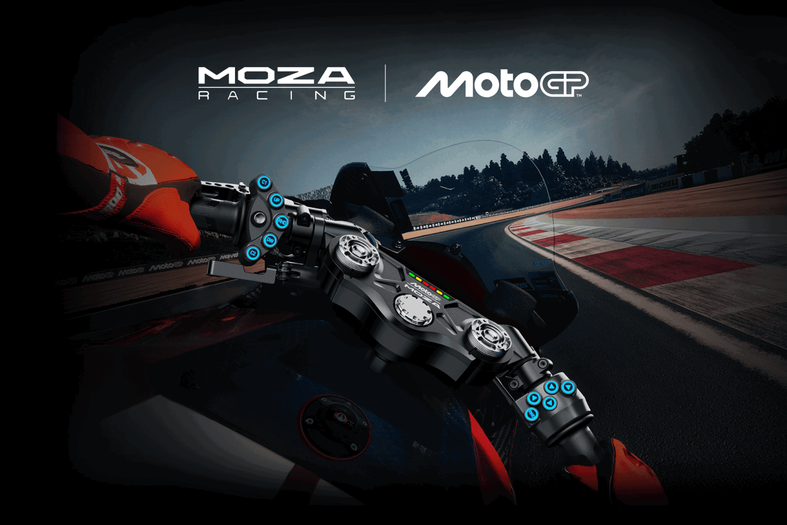 Moza Racing officially licensed MotoGP gaming controller