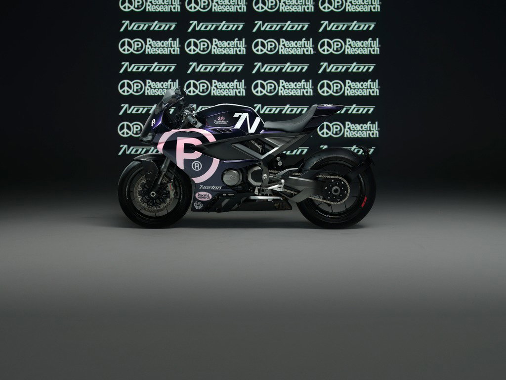 Norton x Peaceful Research Manx R. 