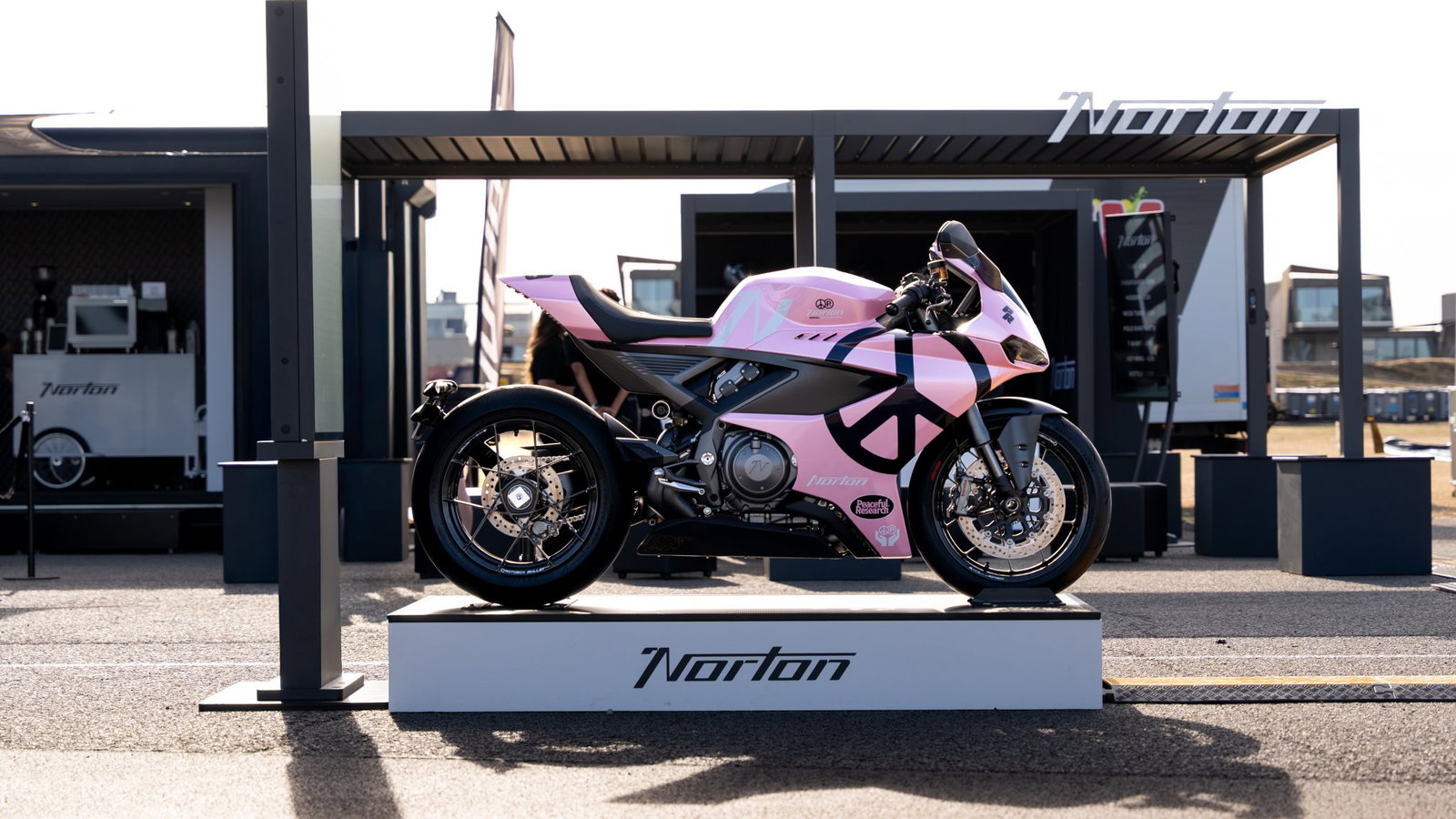 Norton x Peaceful Research Manx R.