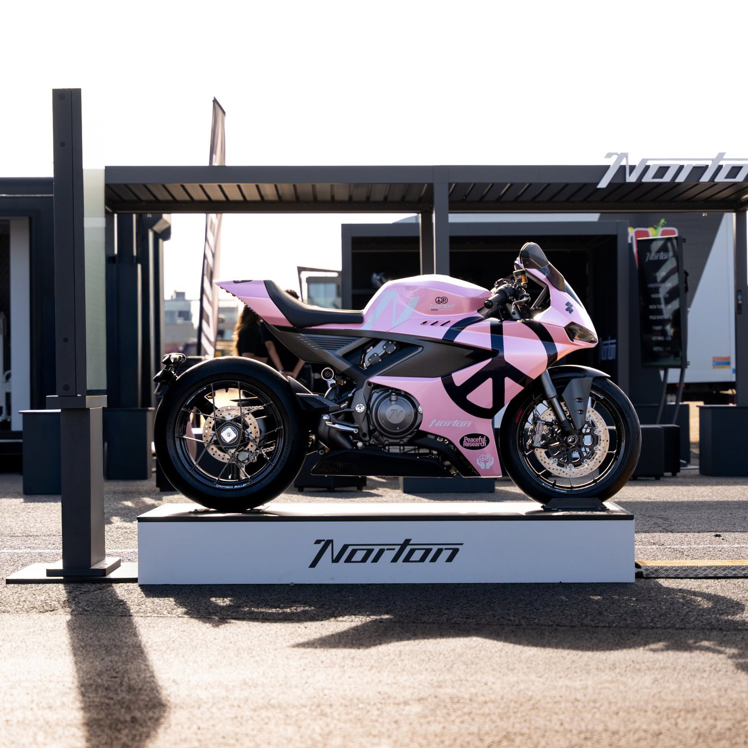 Norton x Peaceful Research Manx R.