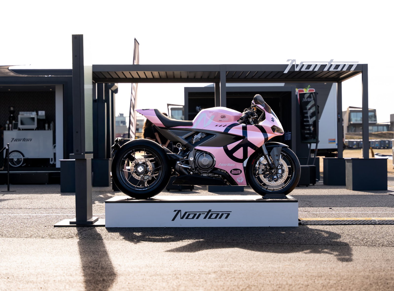 Norton x Peaceful Research Manx R.