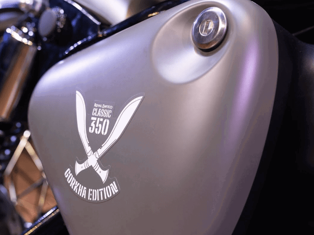 Royal Enfield Gorkha side panel details. Credit: Royal Enfield/Facebook.