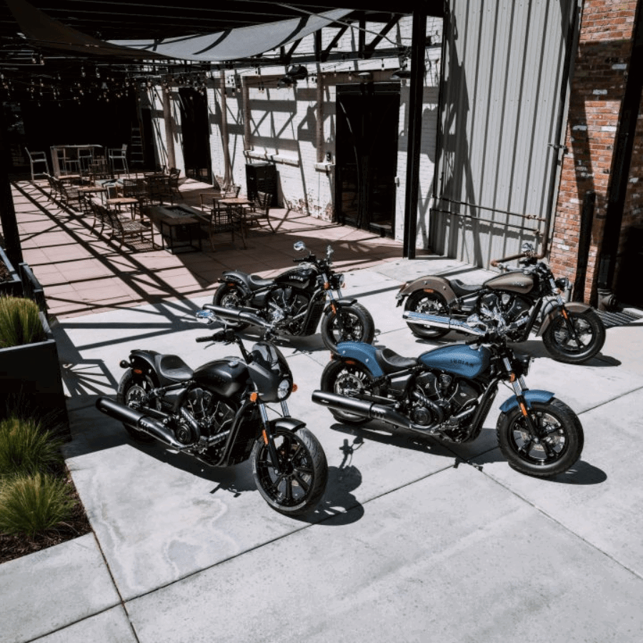 Indian Motorcycle Scout models.
