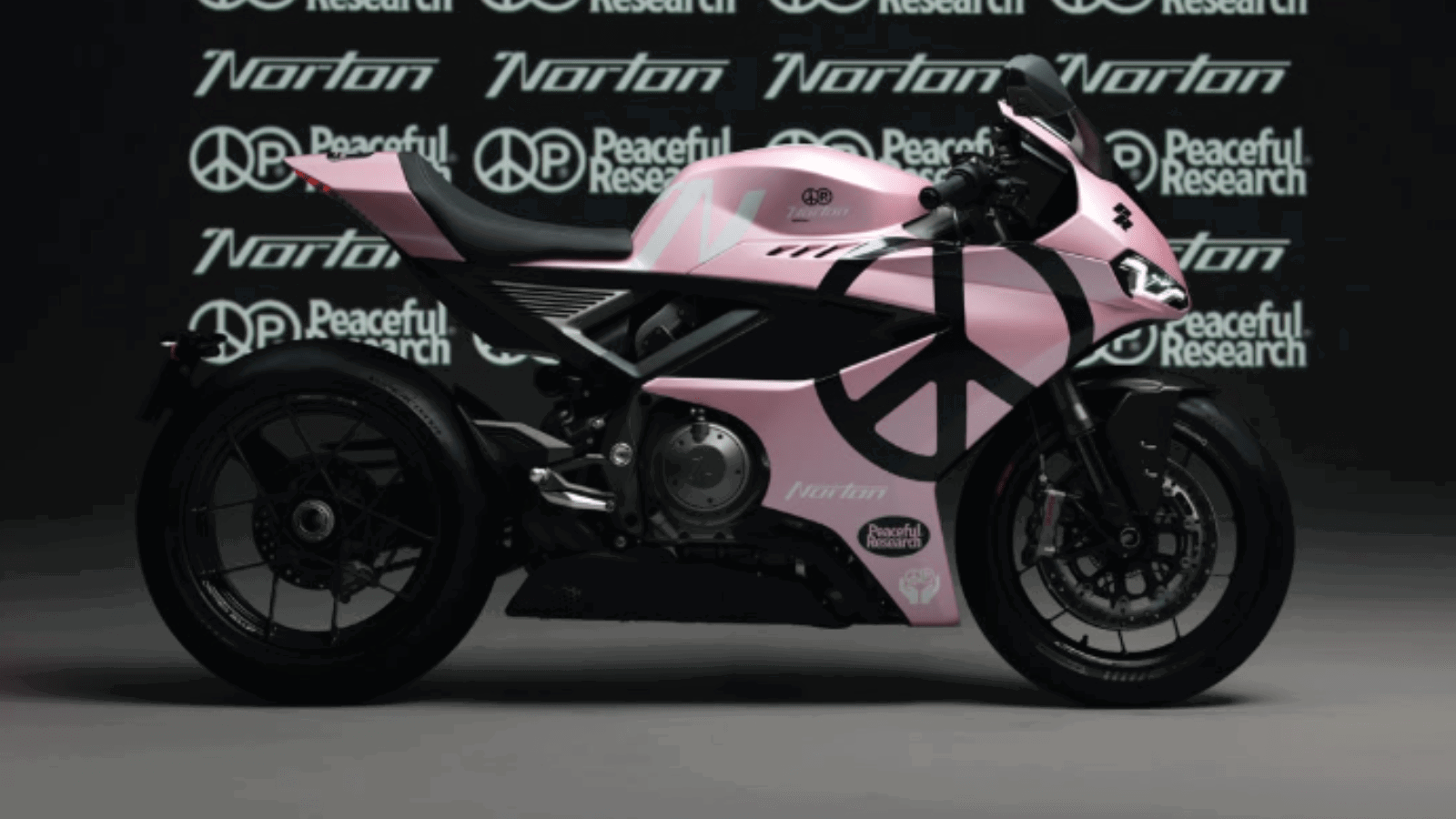 Norton x Peaceful Research Manx R. Credit: Norton Motorcycles/Facebook.