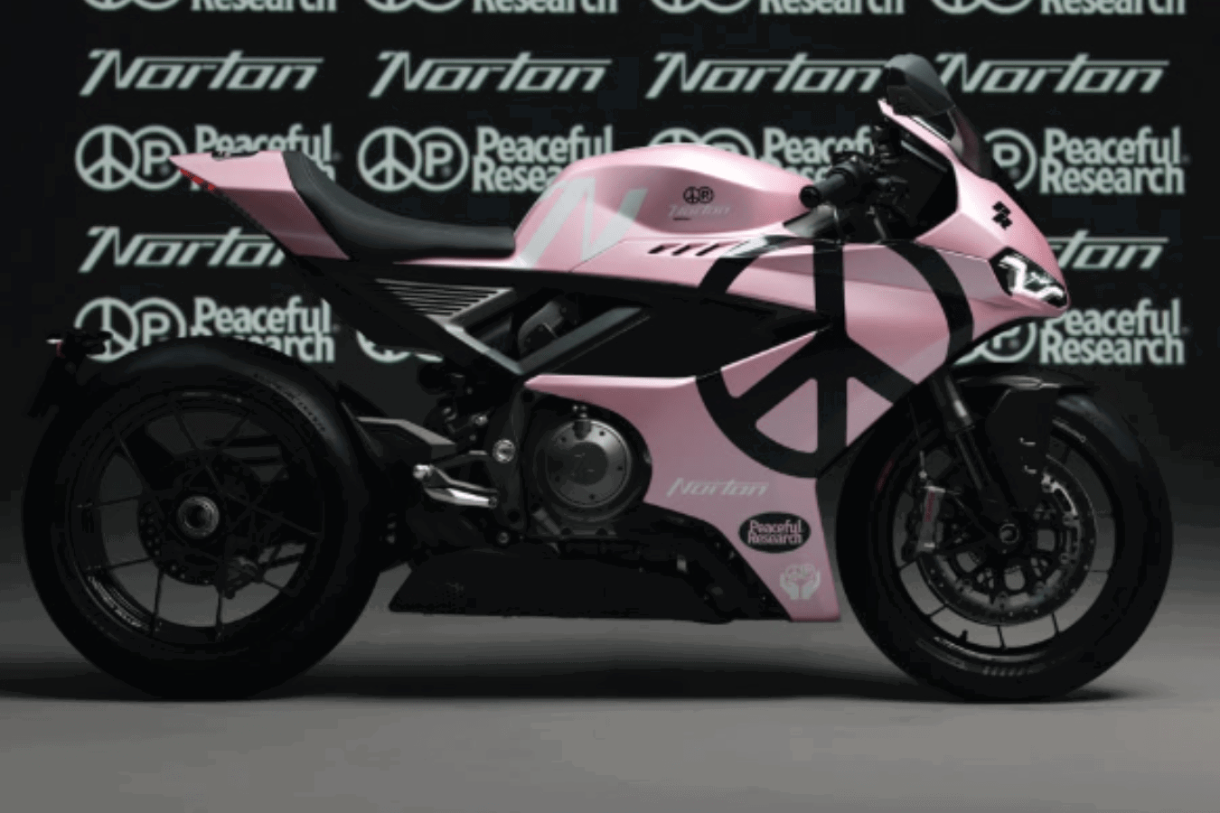 Norton x Peaceful Research Manx R. Credit: Norton Motorcycles/Facebook.