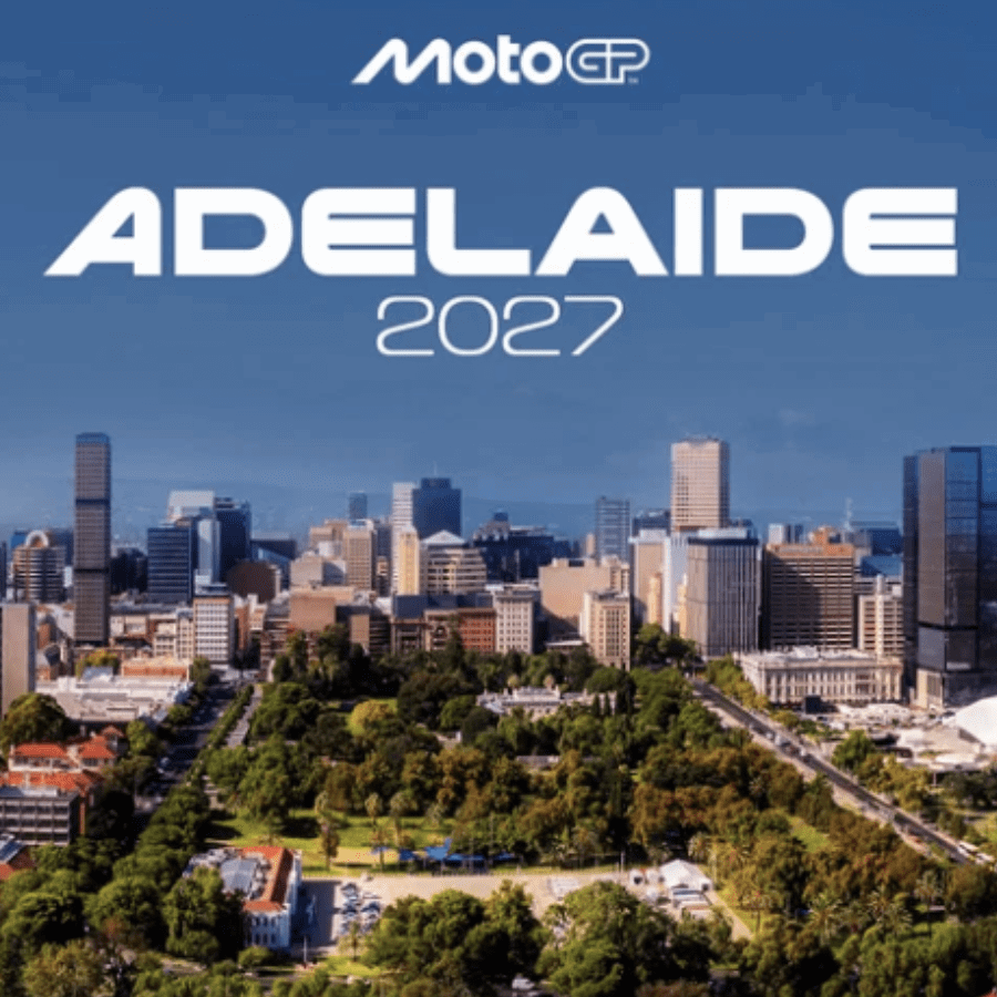 The new Adelaide-based street circuit will host MotoGP for the first time in 2027.