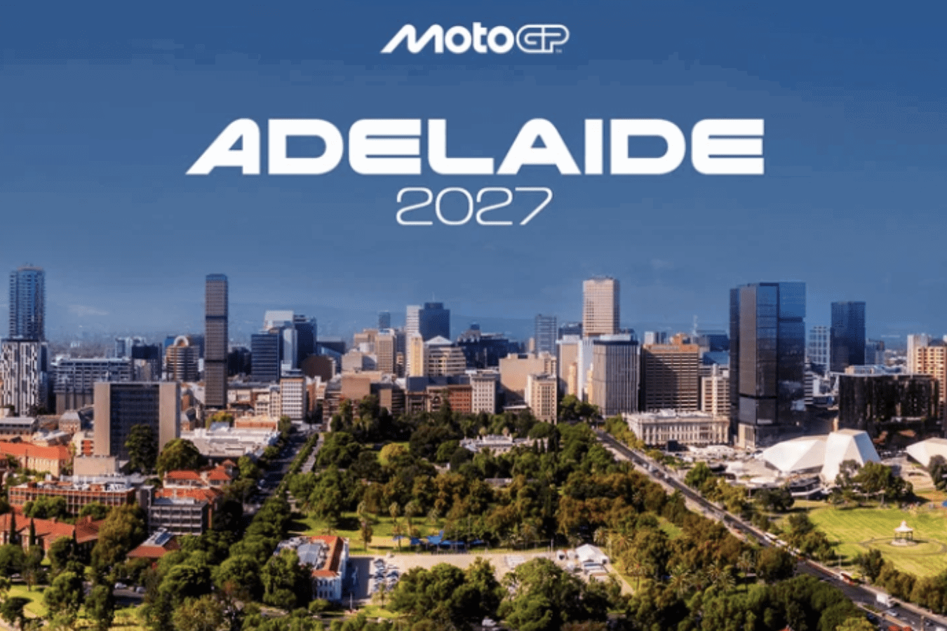 The new Adelaide-based street circuit will host MotoGP for the first time in 2027.
