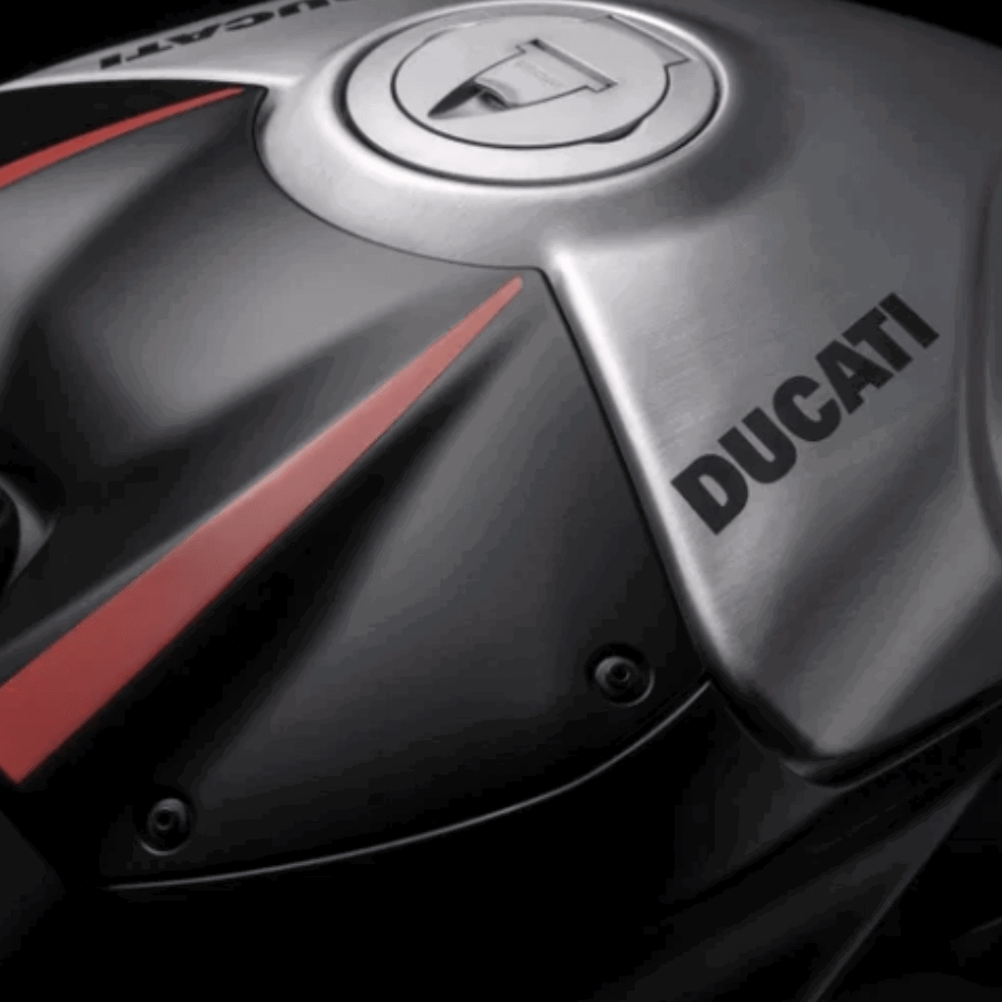 Ducati fuel tank.
