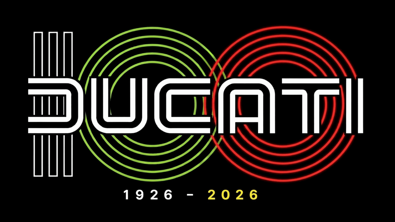 Ducati 100 sign. Credit Barber Vintage Motorsports Museum.