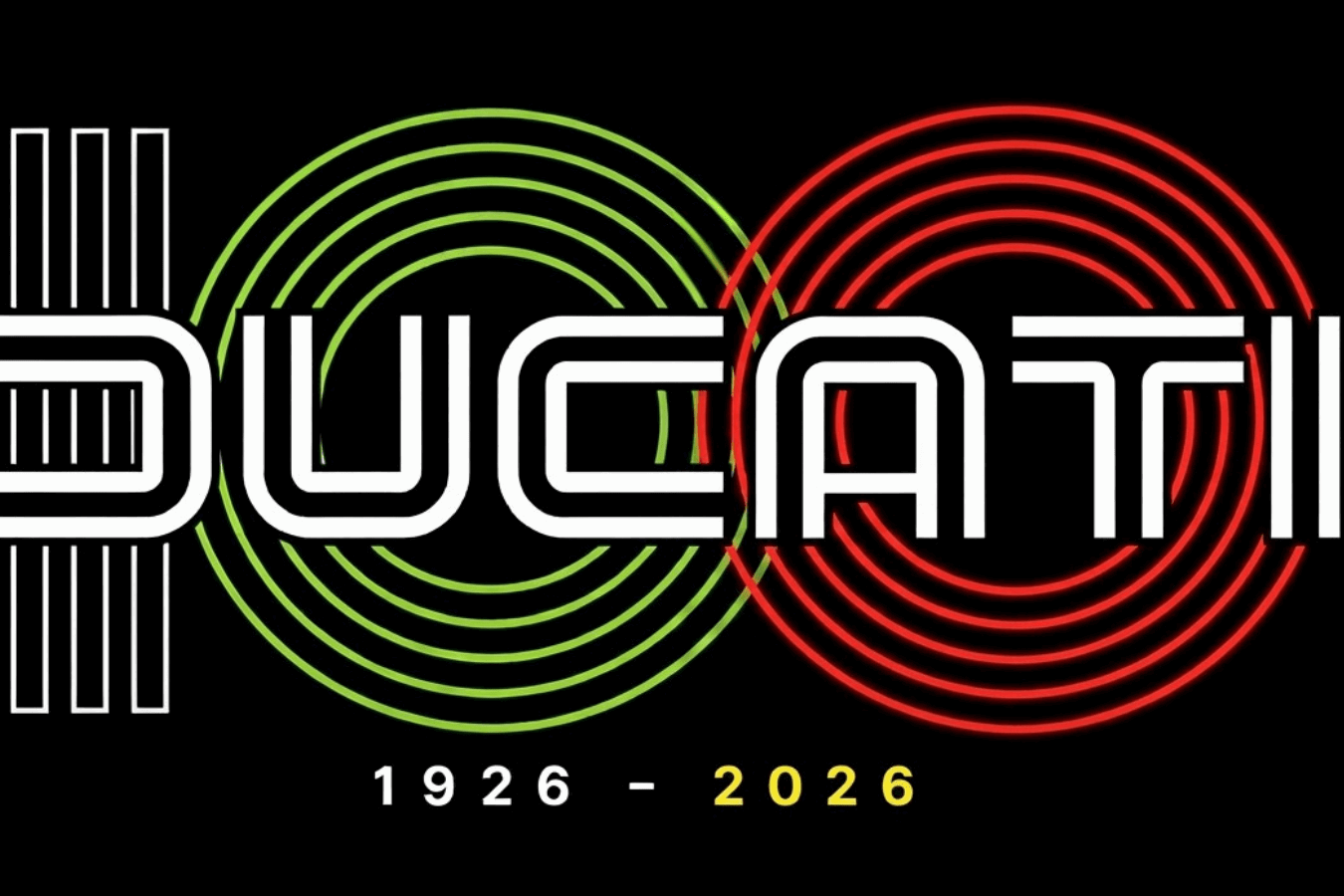 Ducati 100 sign. Credit Barber Vintage Motorsports Museum.