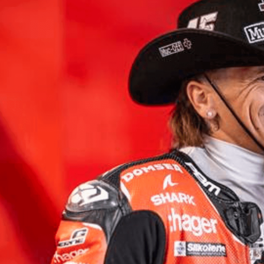 Scott Redding smiling at a 2026 BSB event.