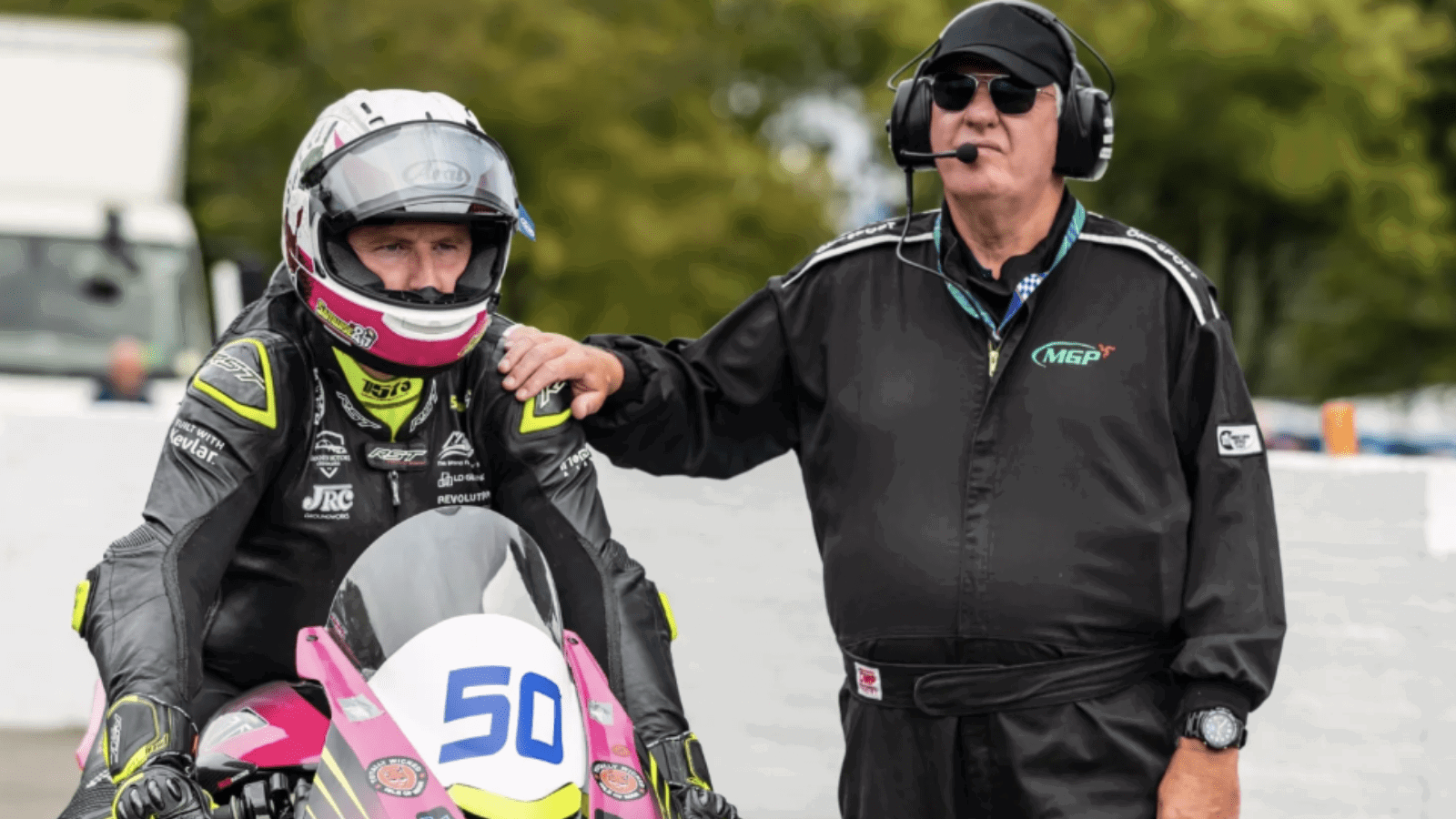 Sam Naughton at the MGP. Credit: Manx Grand Prix.