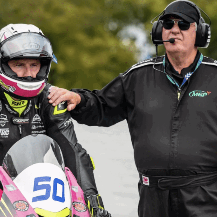 Sam Naughton at the MGP. Credit: Manx Grand Prix.