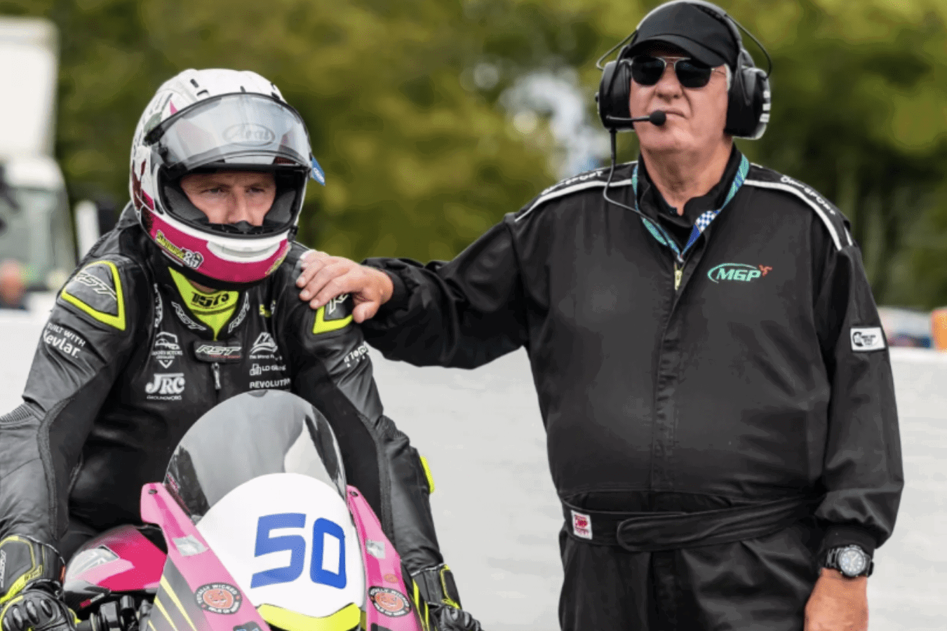 Sam Naughton at the MGP. Credit: Manx Grand Prix.