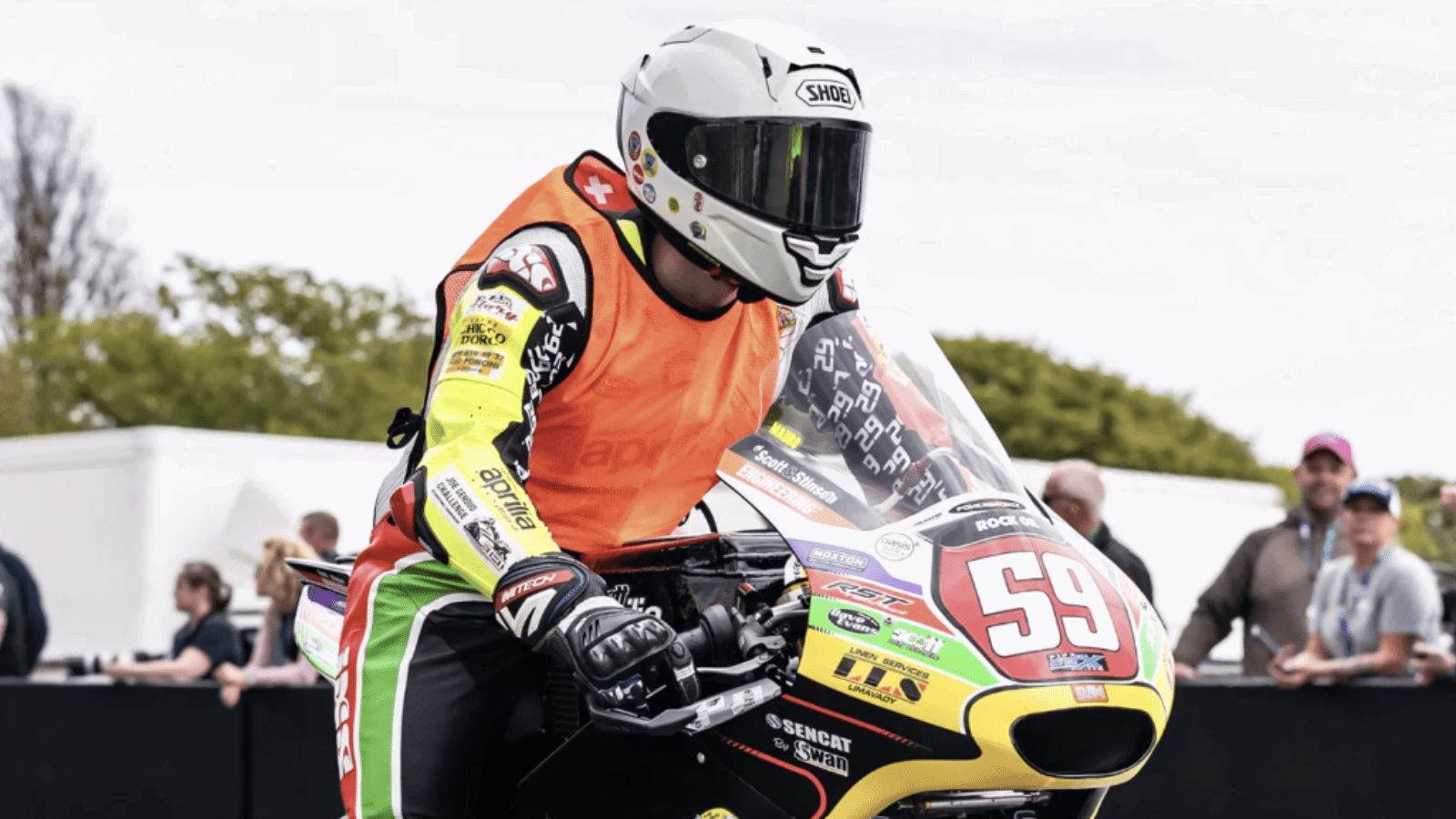 Mauro Poncini at the 2026 MGP. Credit: Manx Grand Prix.