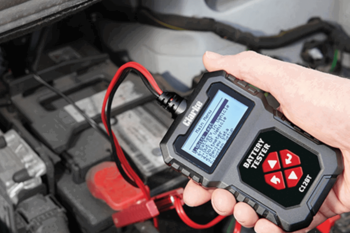 Clarke C12BT 12V Digital Battery Tester. Credit: Machine Mart.