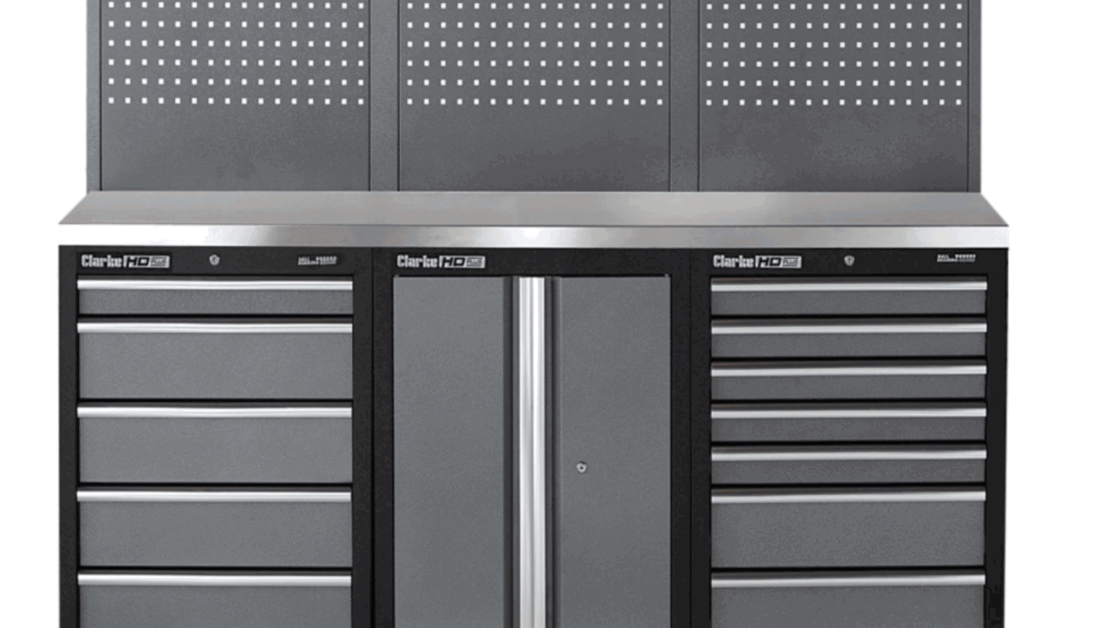 The Clarke COMBGSMO4 Modular Storage System. Credit: Machine Mart.