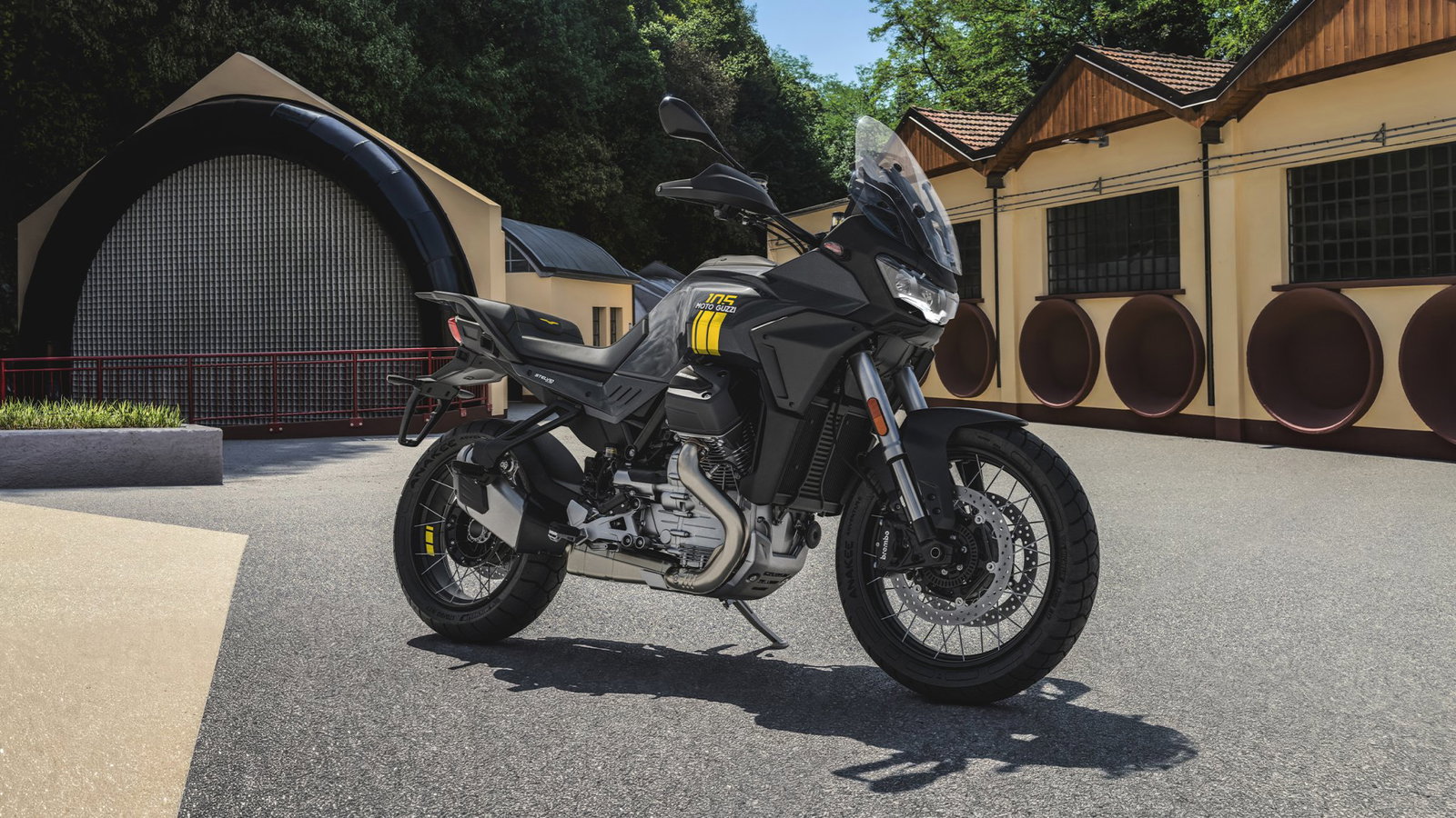 The Moto Guzzi Stelvio 105th Anniversary