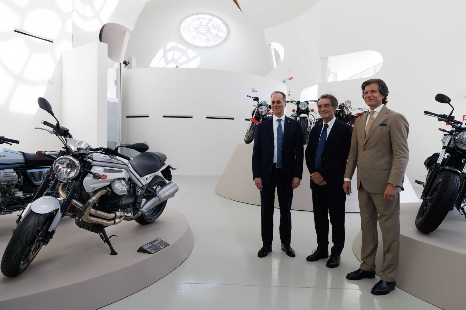 Inside the new Moto Guzzi Museum