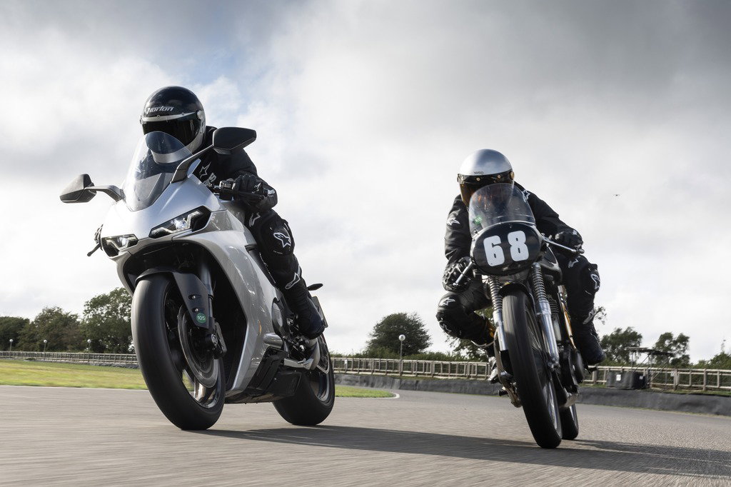 Norton Manx motorcycles.
