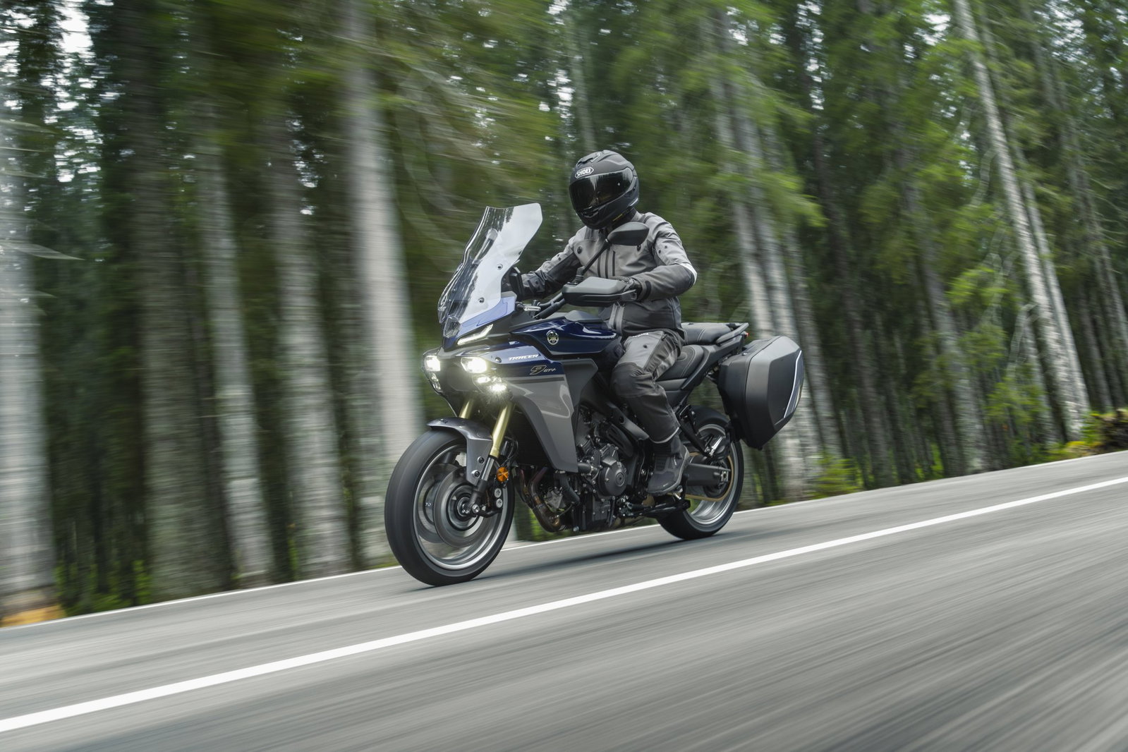 A Yamaha Tracer 9 GT