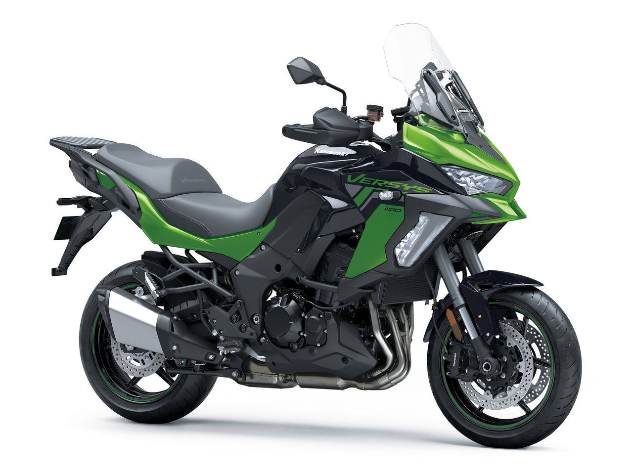 Kawasaki Versys 1100 wearing a new colour for 2027. Credit: Kawasaki.
