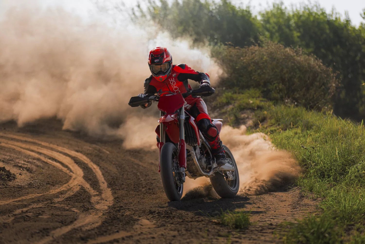 Ducati Desmo450 SM off-road.
