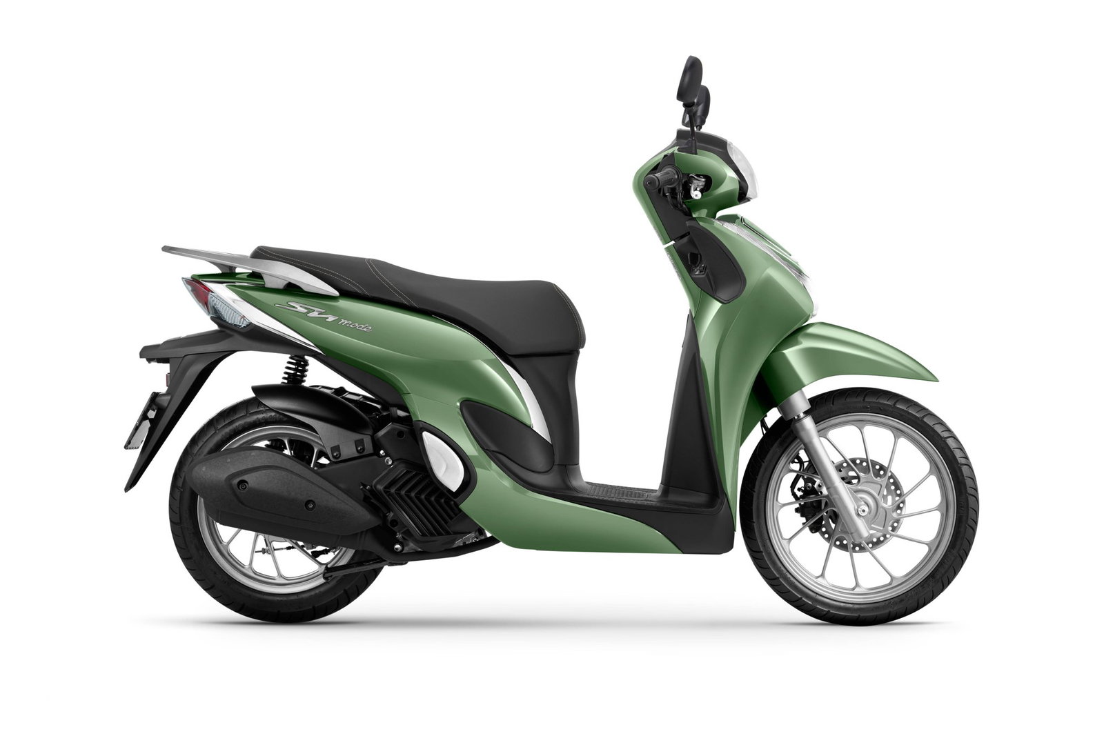 Honda SH Mode 125 in a new Pearl Nostalgic Green colourway.