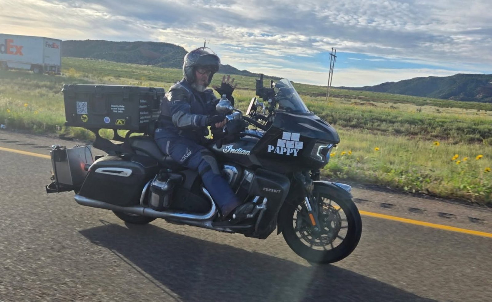 Cornell's extensively modified bike