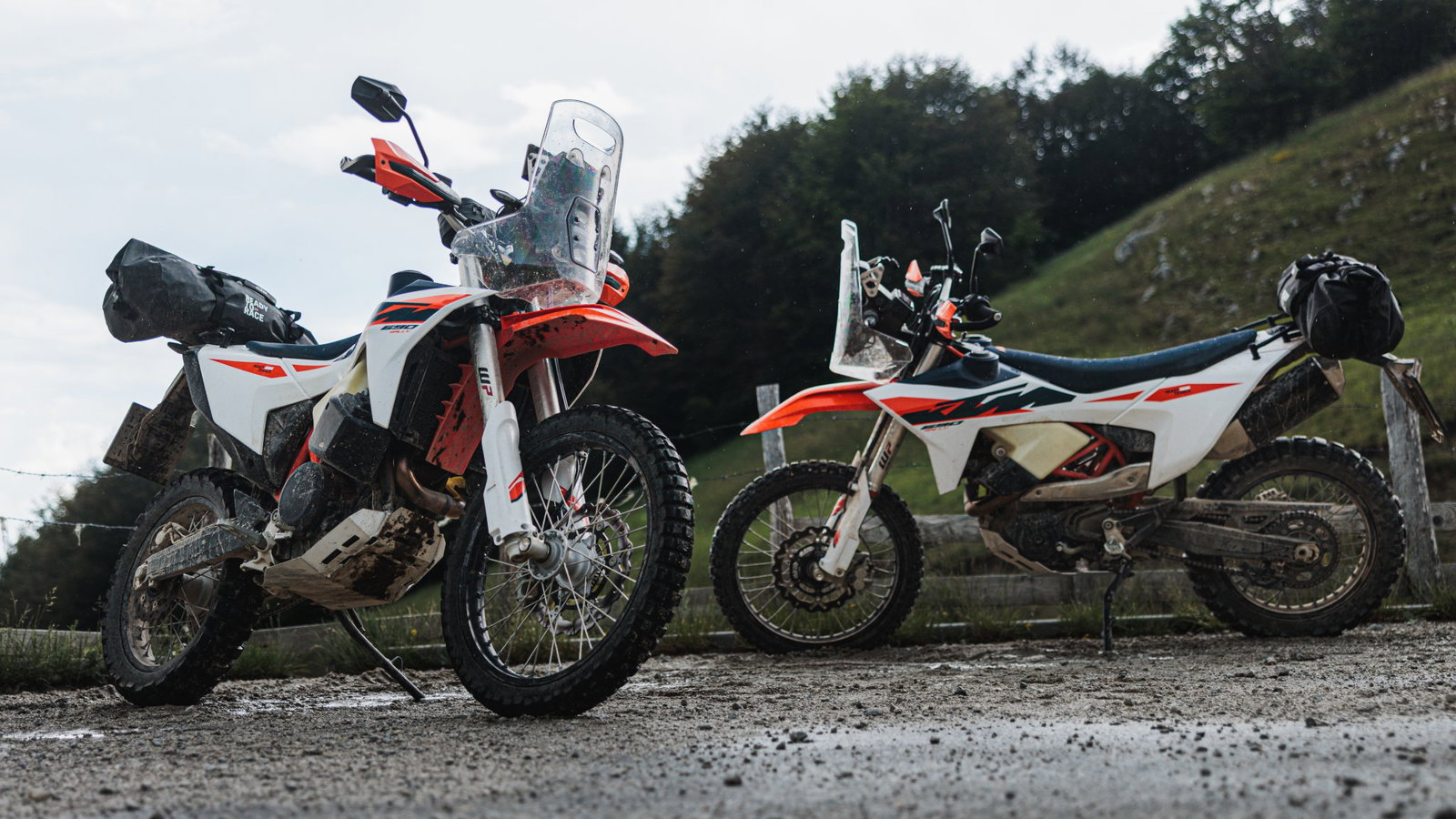 2027 KTM 690 Rally motorcycles.