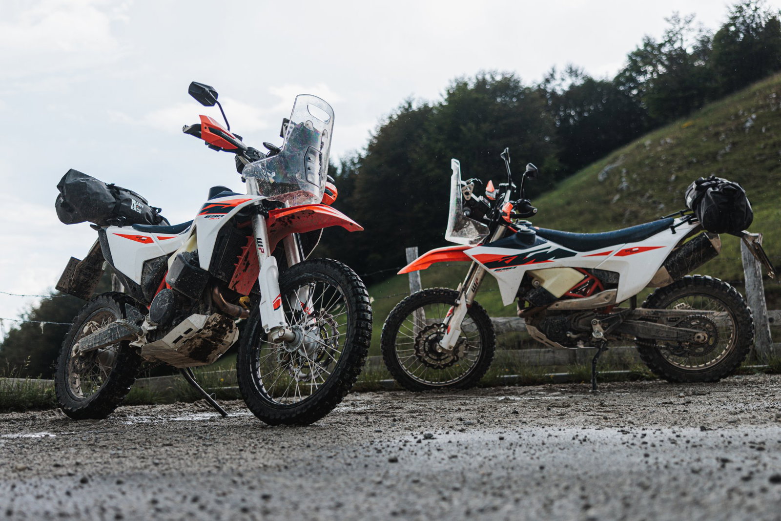 2027 KTM 690 Rally motorcycles.