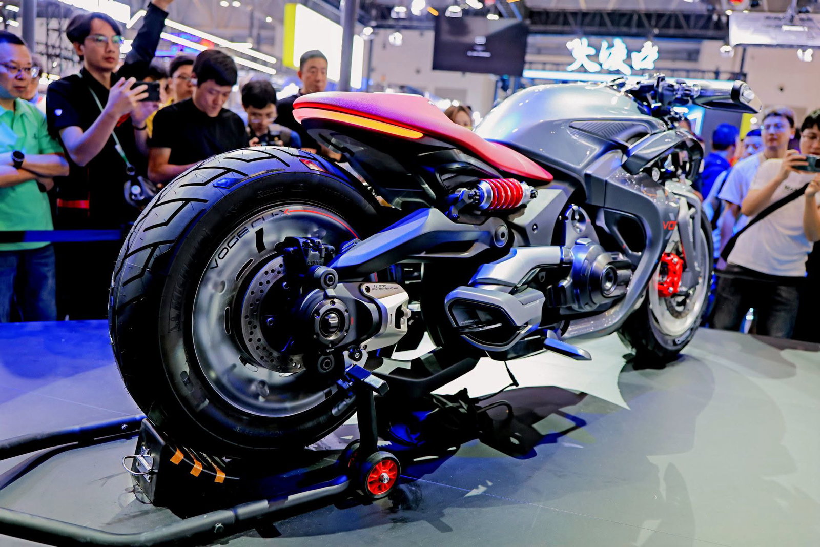 Rear of the CU-X Hybrid Concept. Credit: Voge/Facebook.
