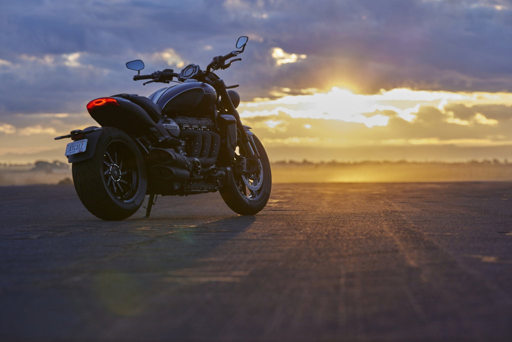 Triumph Rocket 3 R motorcycle.