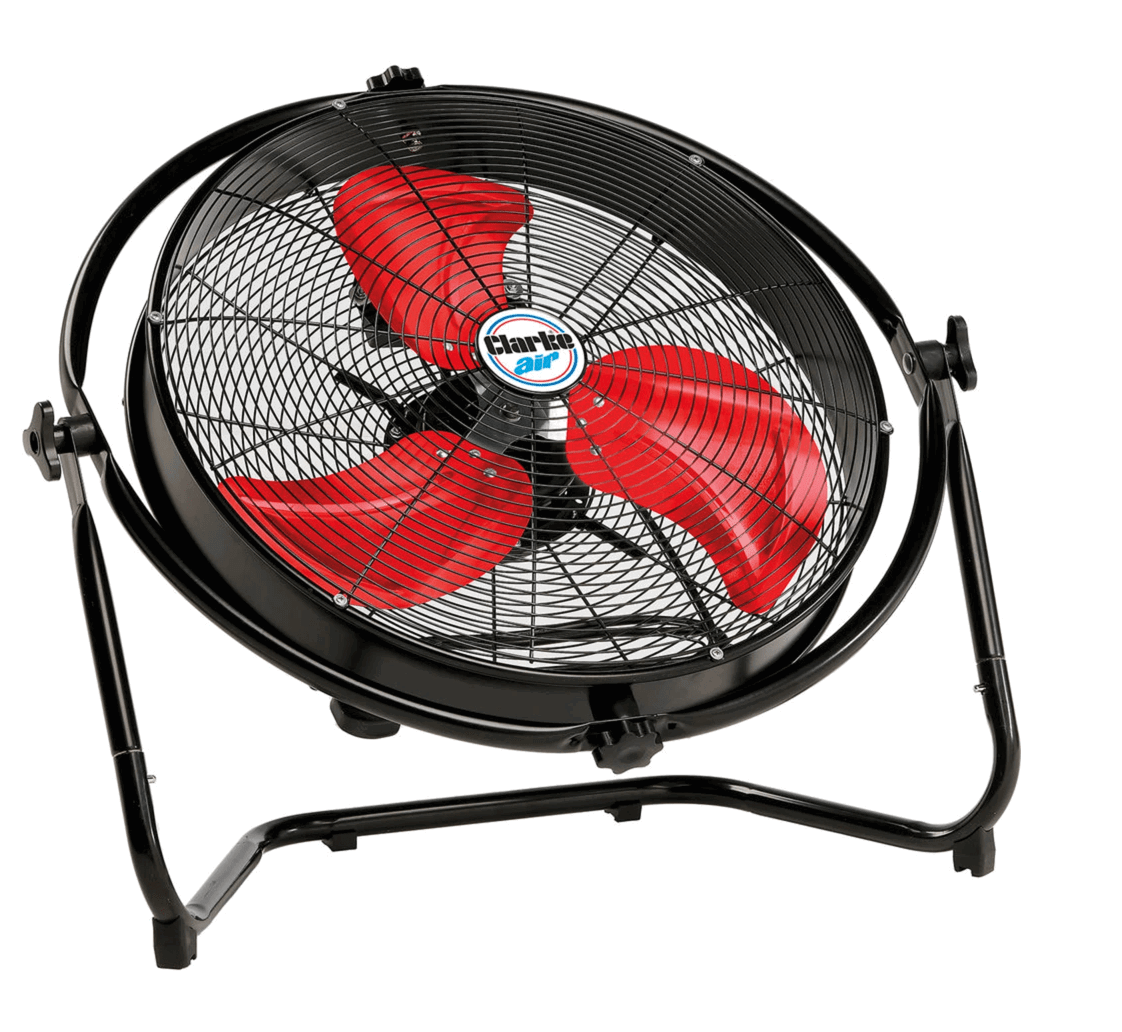 This Clarke drum fan will keep you cool on hot warm days.