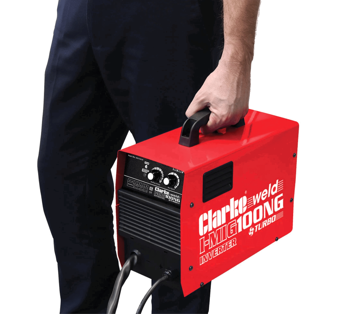Clarke IMIG100NG 100A No Gas Inverter MIG Welder from Machine Mart.