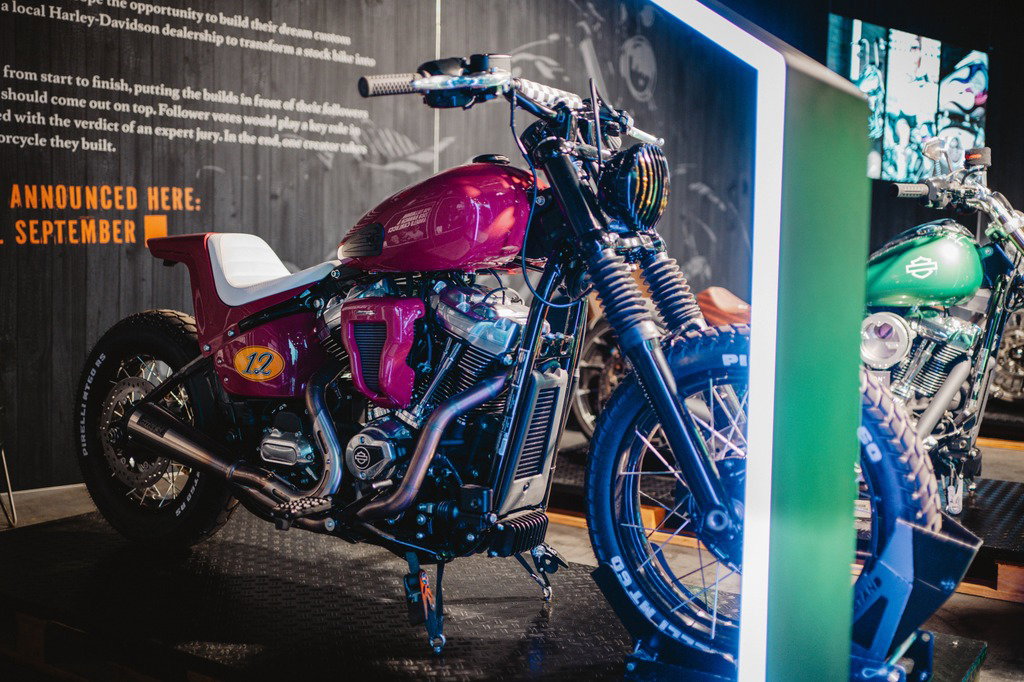 Creators Custom Clash Harley-Davidson one-off build.