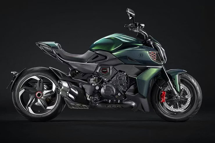 The Ducati Diavel For Bentley that was launch in 2023