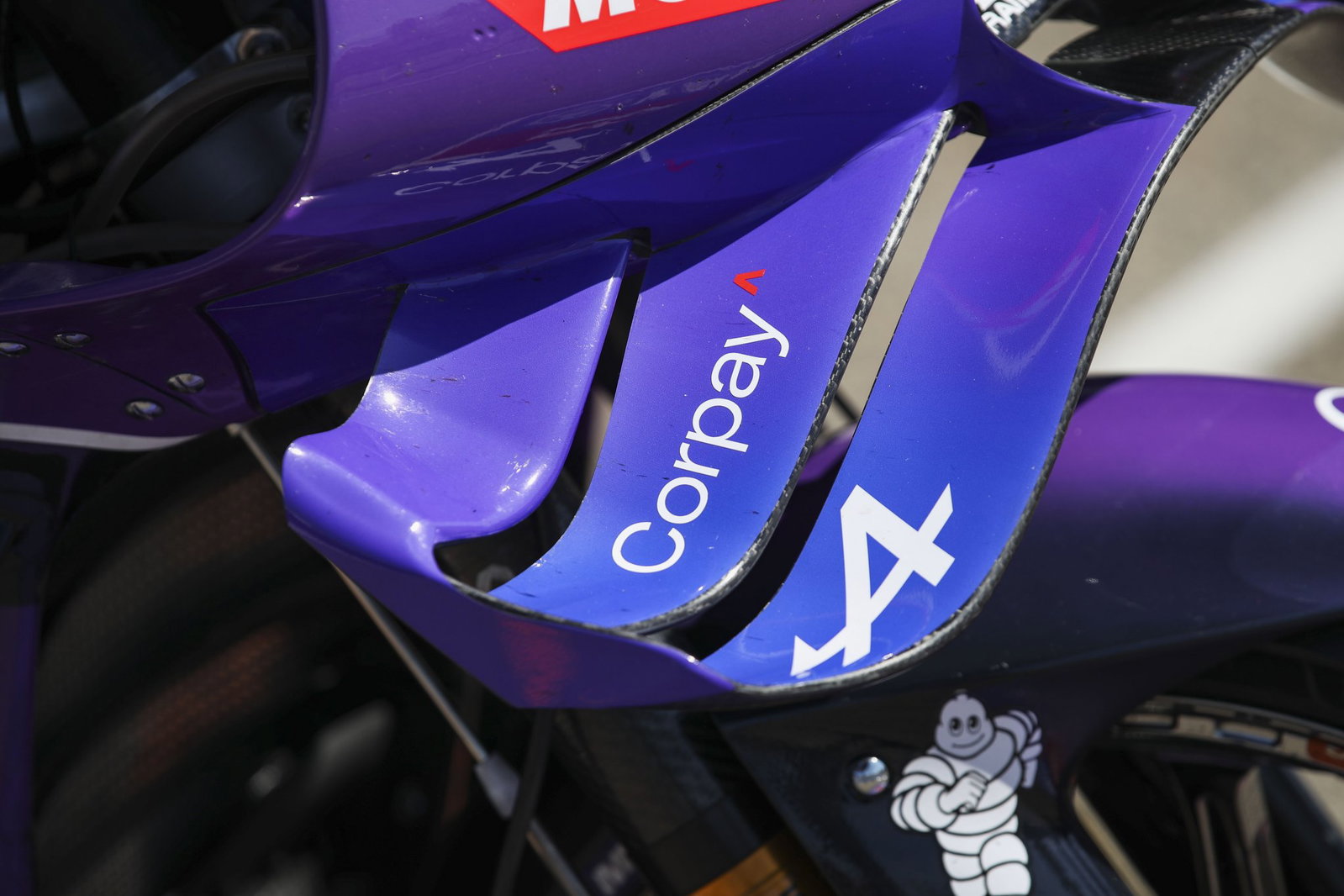 Yamaha front aero on the Pramac bike. Credit: Gold and Goose.