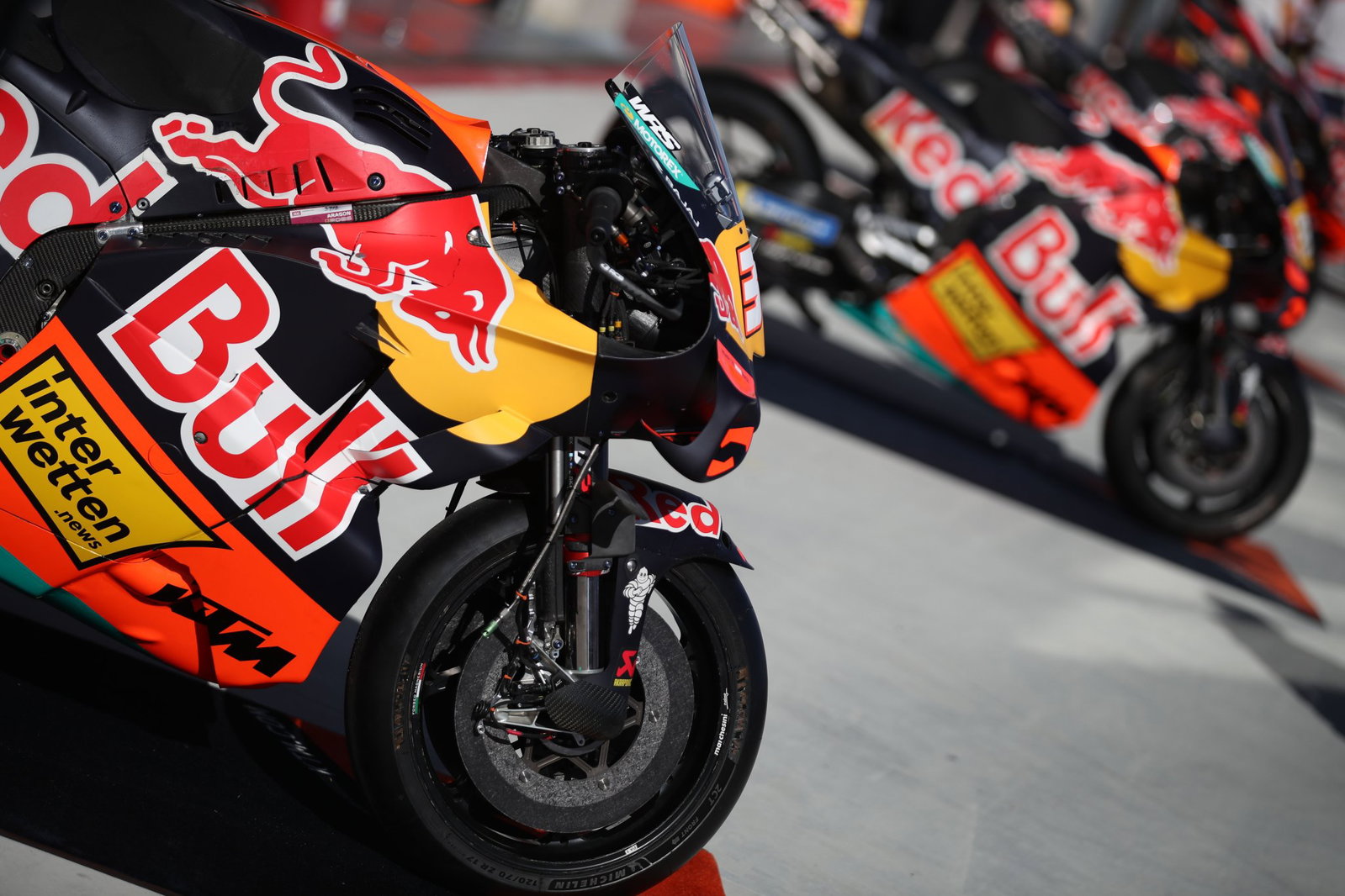 KTM MotoGP RC16 prototypes. Credit: Gold and Goose.
