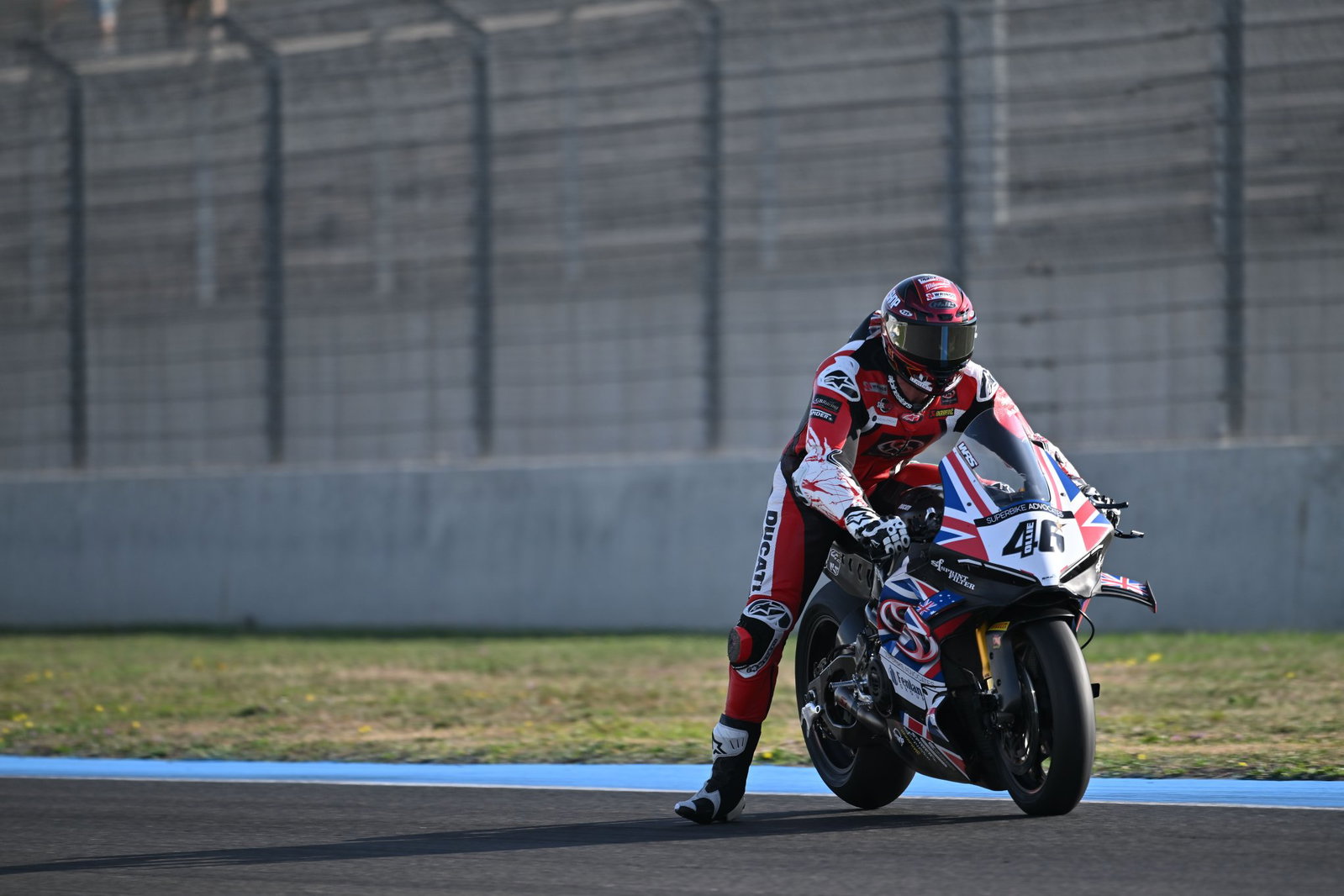 Tommy Bridewell at Magny-Cours. Credit: Gold and Goose.